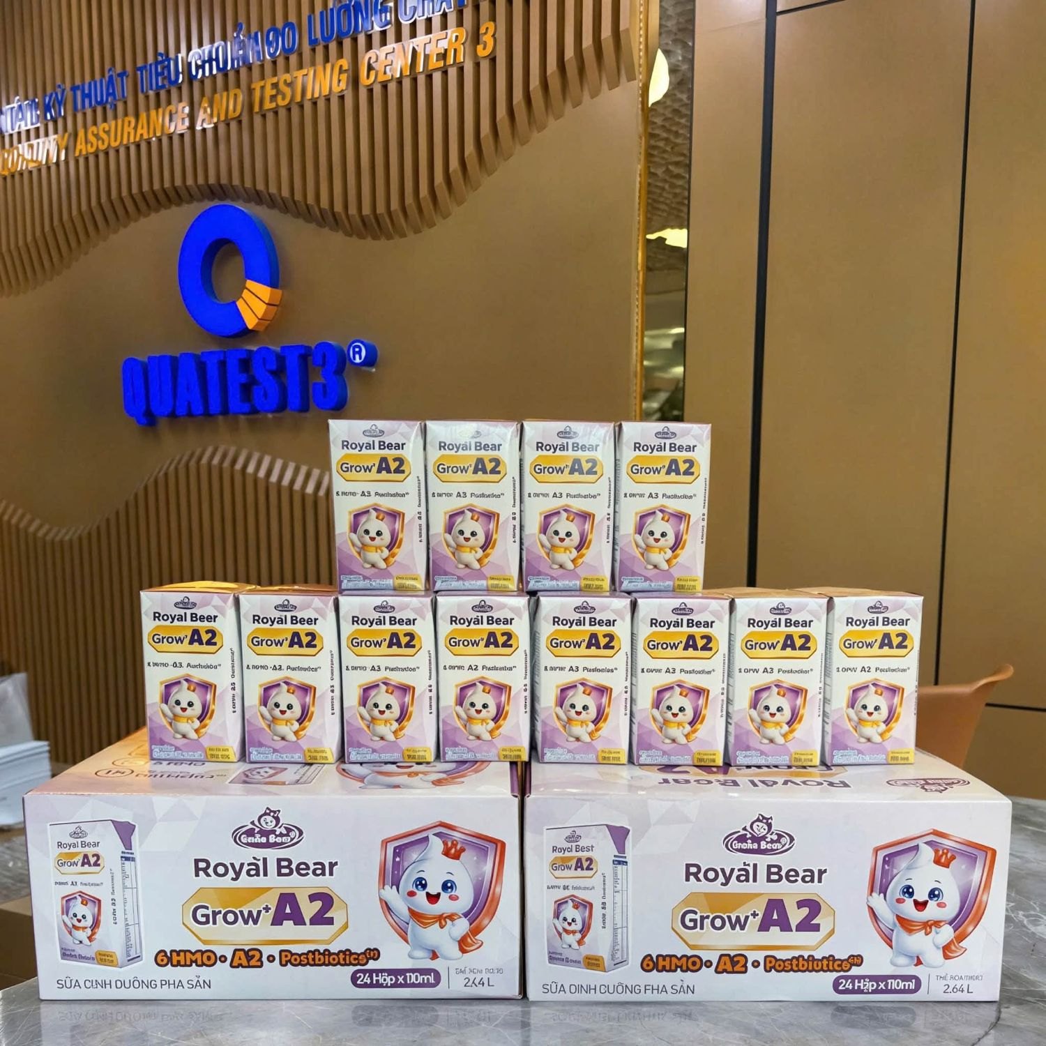 Royal Bear Grow+ A2: Minh bach chat luong, vung tam dong hanh