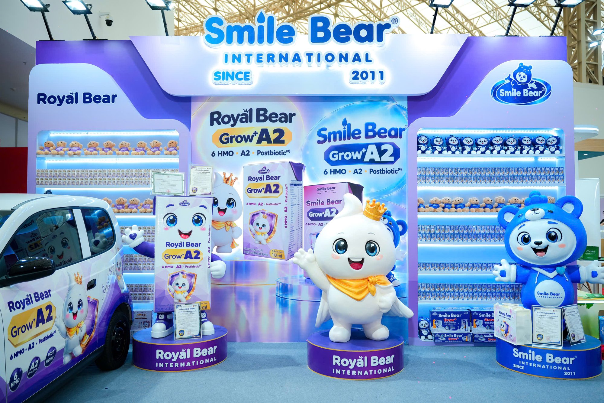 Smile Bear & Royal Bear tại Vietbaby Fair Hà Nội 2026: gian hàng rực rỡ, kết nối cộng đồng mẹ bỉm — ảnh 3/11