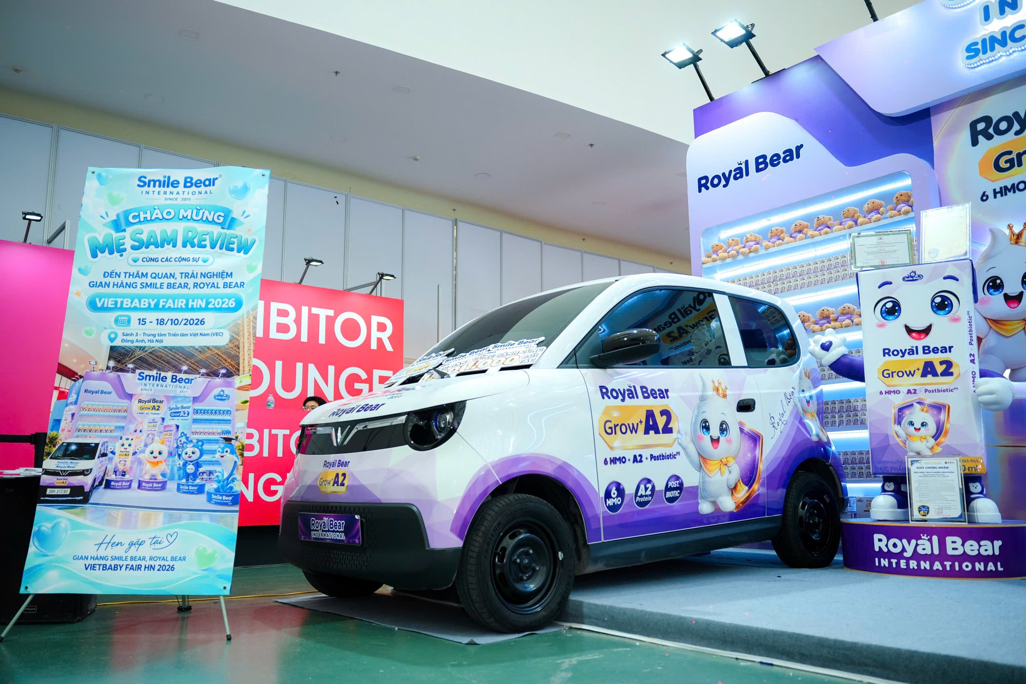 Smile Bear & Royal Bear tại Vietbaby Fair Hà Nội 2026: gian hàng rực rỡ, kết nối cộng đồng mẹ bỉm — ảnh 5/11