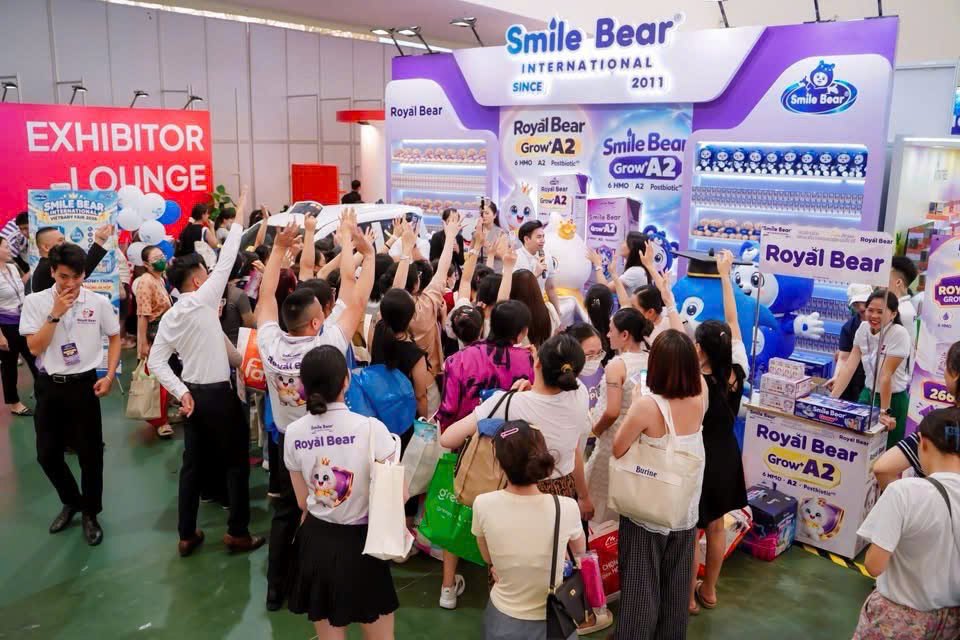 Smile Bear & Royal Bear tại Vietbaby Fair Hà Nội 2026: gian hàng rực rỡ, kết nối cộng đồng mẹ bỉm — ảnh 7/11