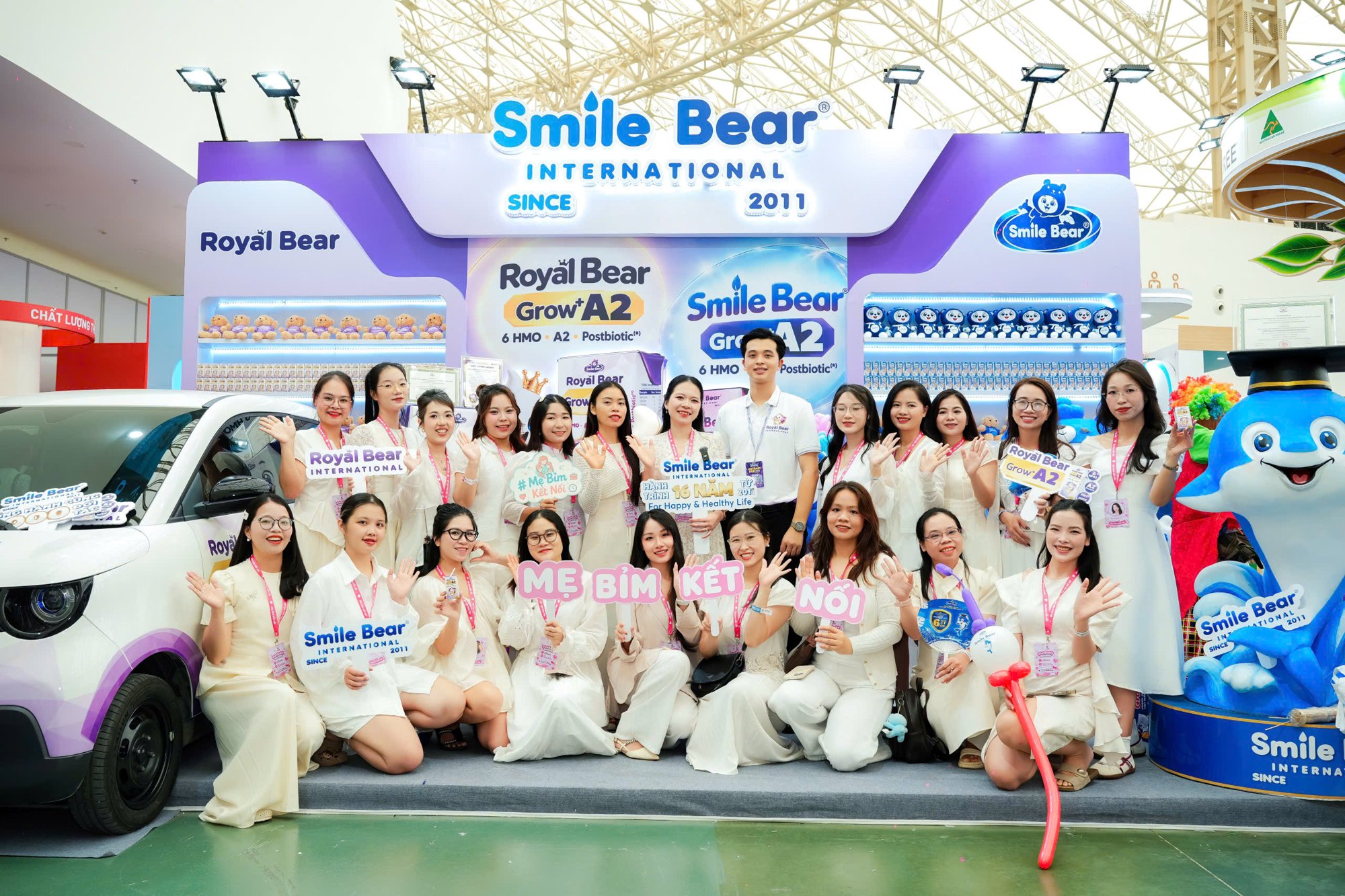 Smile Bear & Royal Bear tại Vietbaby Fair Hà Nội 2026: gian hàng rực rỡ, kết nối cộng đồng mẹ bỉm — ảnh 10/11